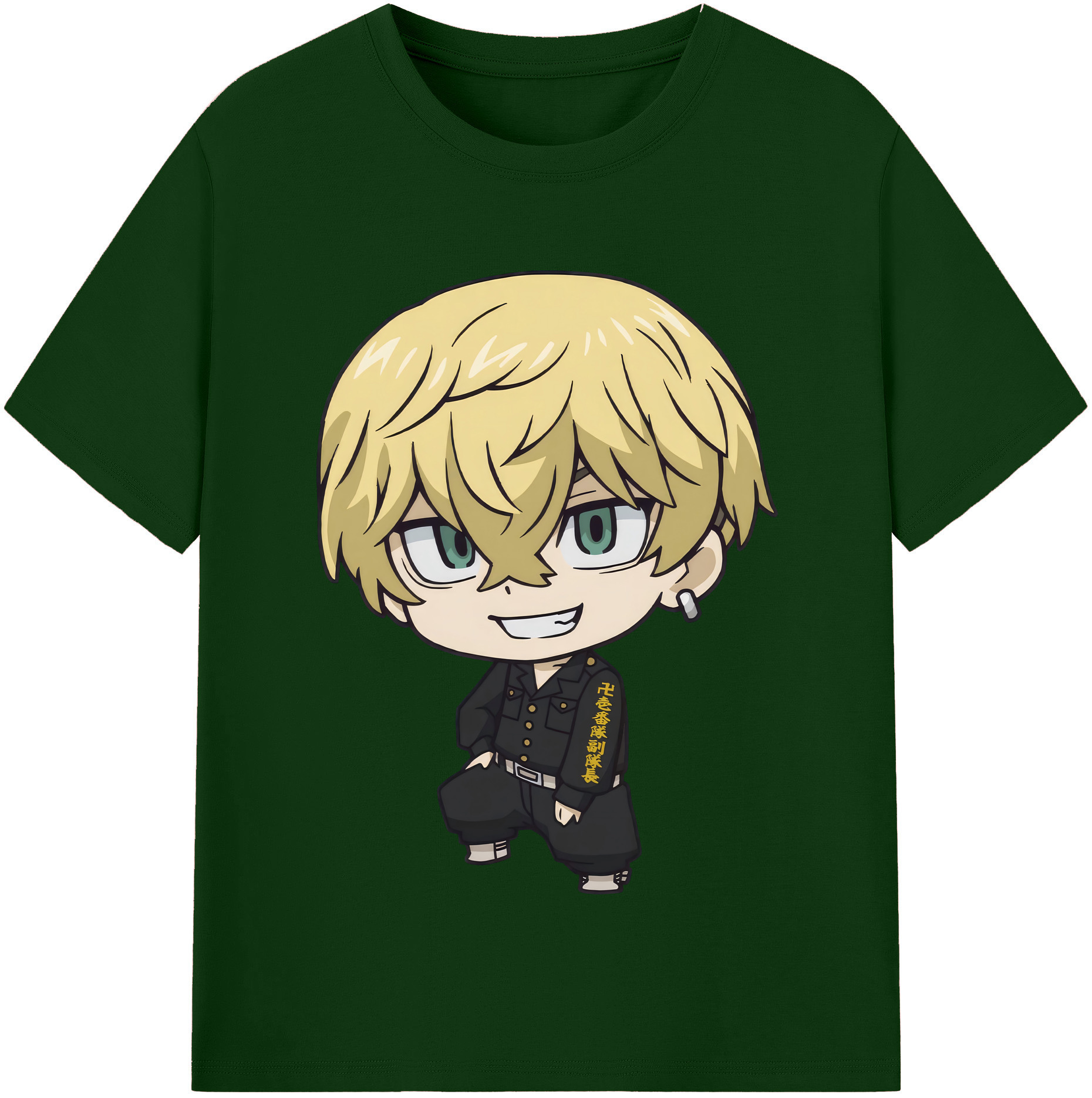 （画像用） 東京リベンジャーズ Tokyo Revengers 綿100％半袖Tシャツ（フロントプリント）